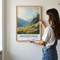 Snowdonia Poster - Wales Wall Art