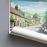 Snowshill Poster - England Wall Art