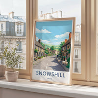Snowshill Poster - England Wall Art