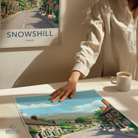 Snowshill Poster - England Wall Art