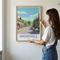 Snowshill Poster - England Wall Art