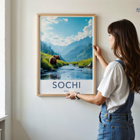 Sochi National Park Poster
