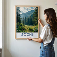 Sochi National Park Poster