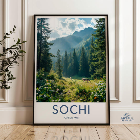 Sochi National Park Poster