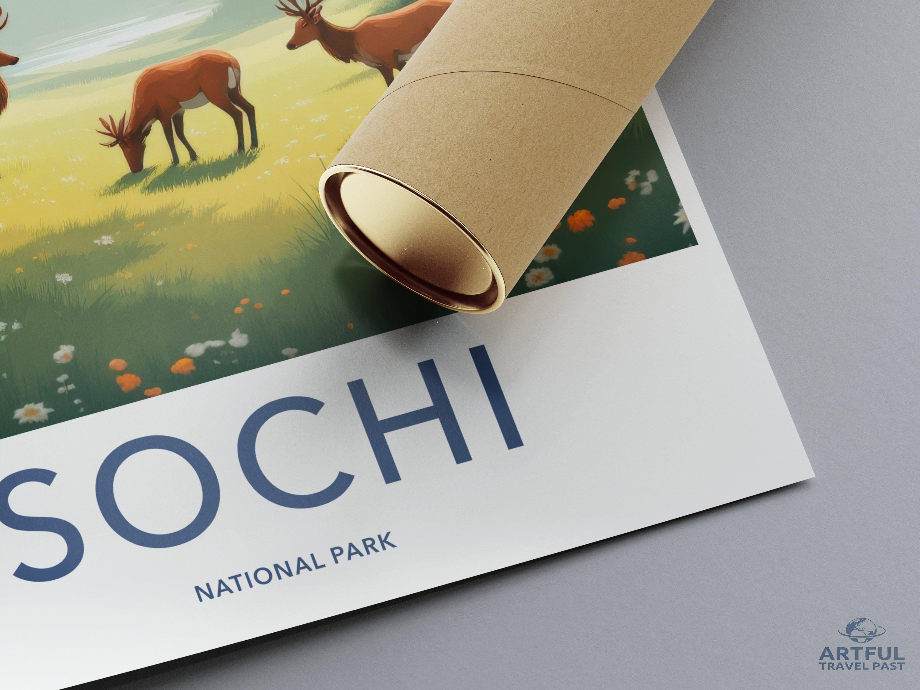 Sochi National Park Poster