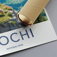 Sochi National Park Poster | Russia Wall Art