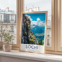 Sochi National Park Poster | Russia Wall Art