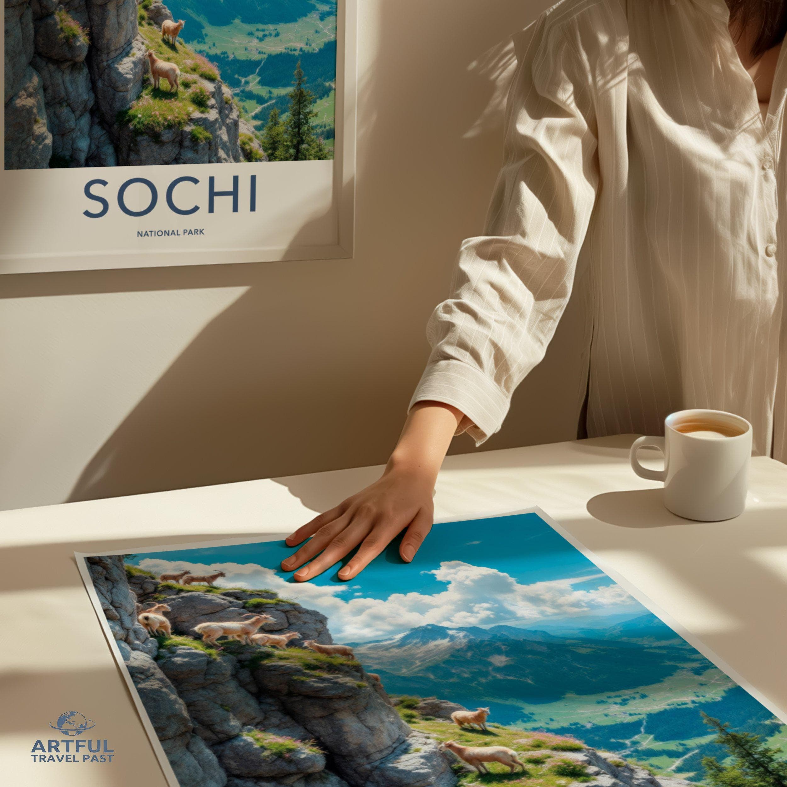 Sochi National Park Poster | Russia Wall Art