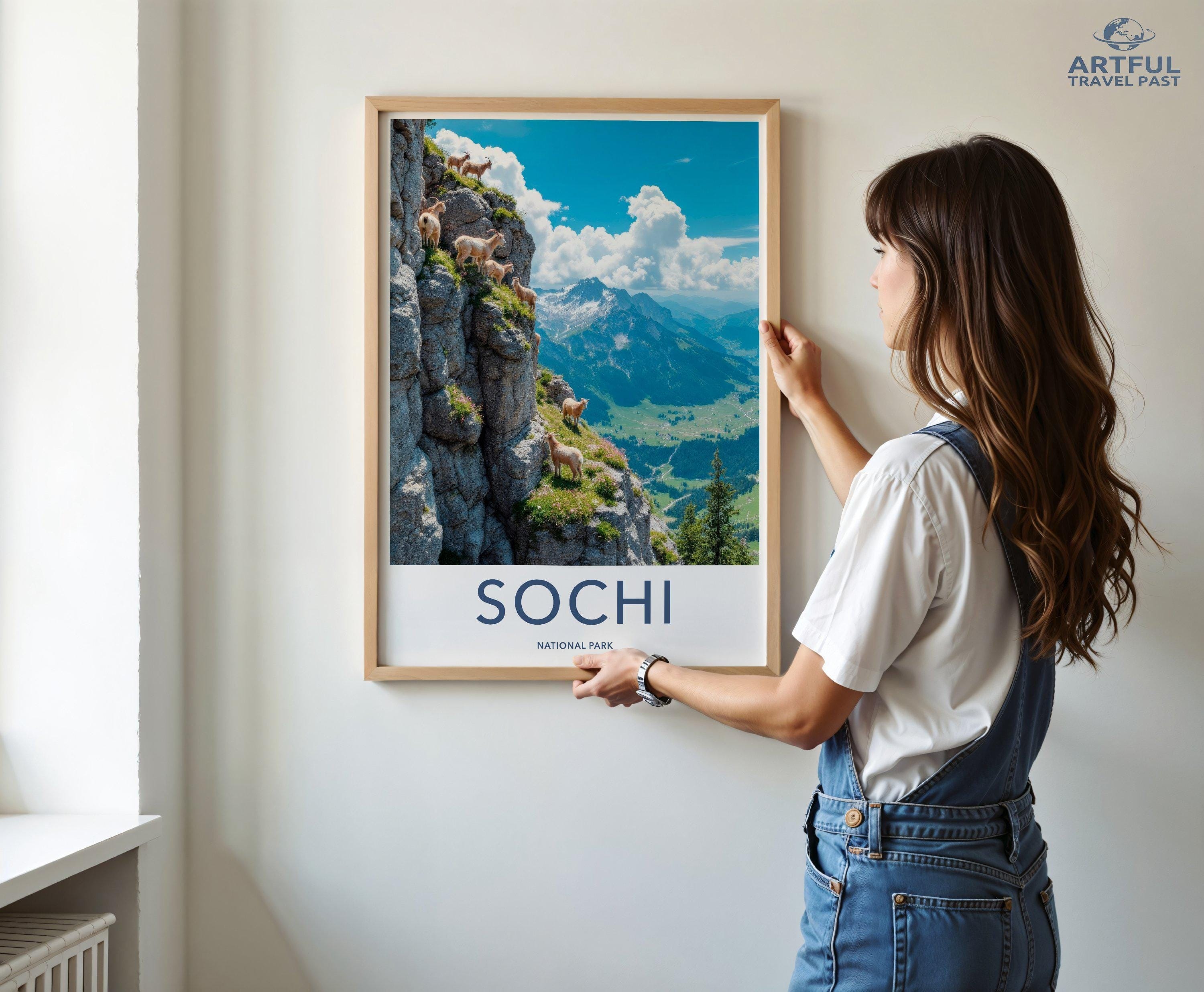 Sochi National Park Poster | Russia Wall Art