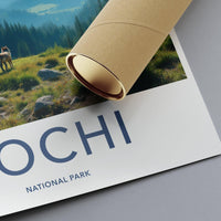 Sochi National Park Poster - Russia Wall Art