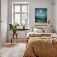 Sochi National Park Poster - Russia Wall Art