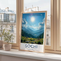 Sochi National Park Poster - Russia Wall Art