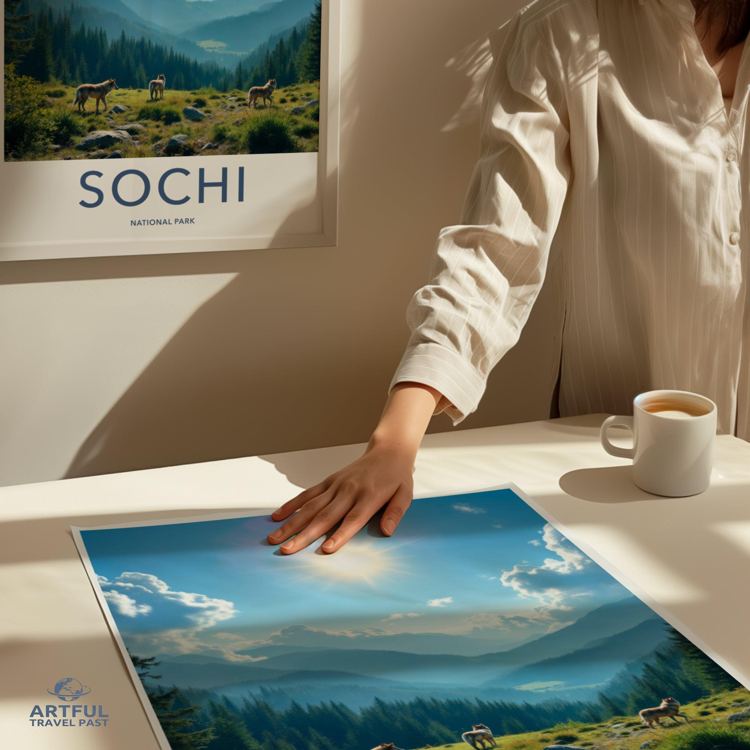 Sochi National Park Poster | Russia Wall Art