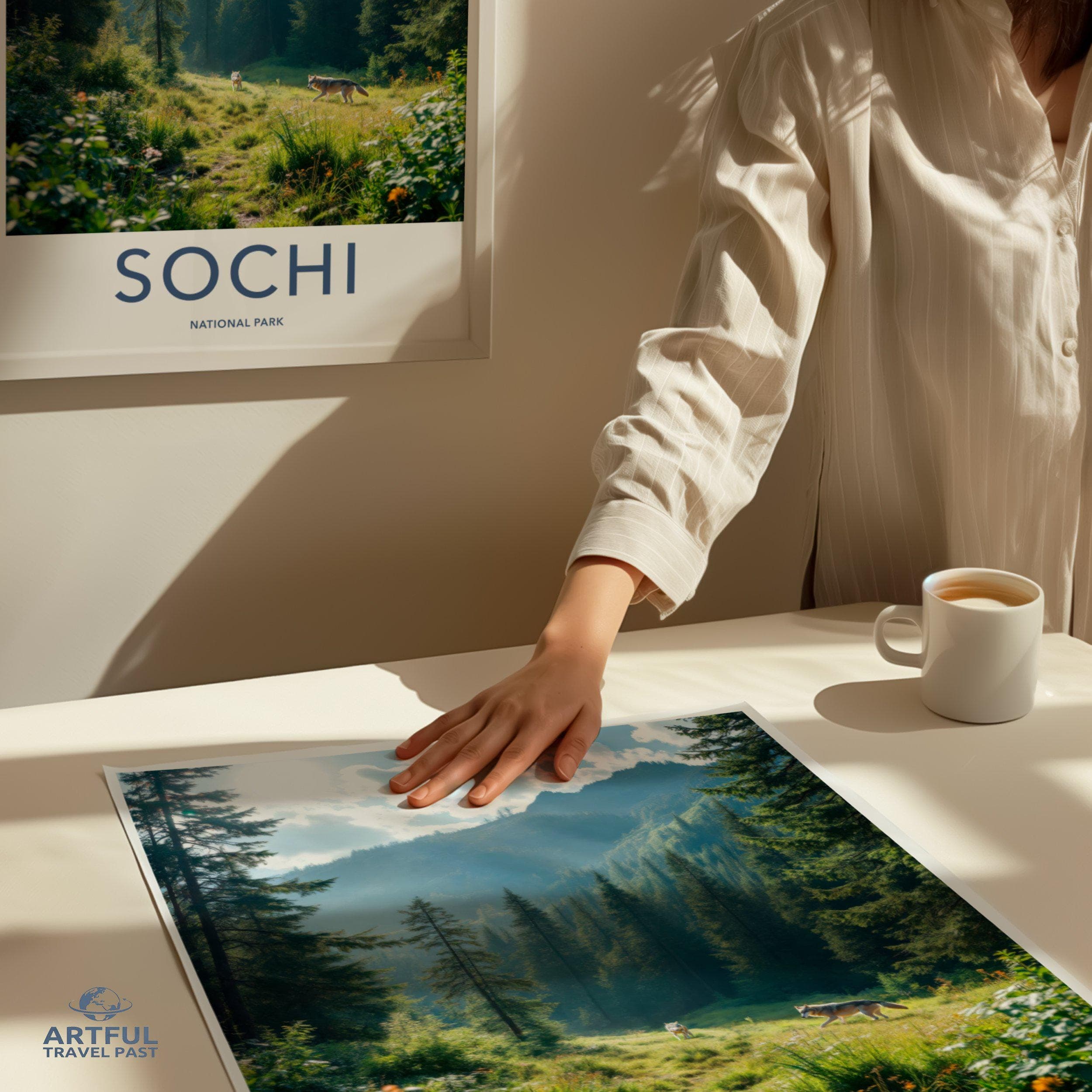 Sochi National Park Poster | Russia Wall Art