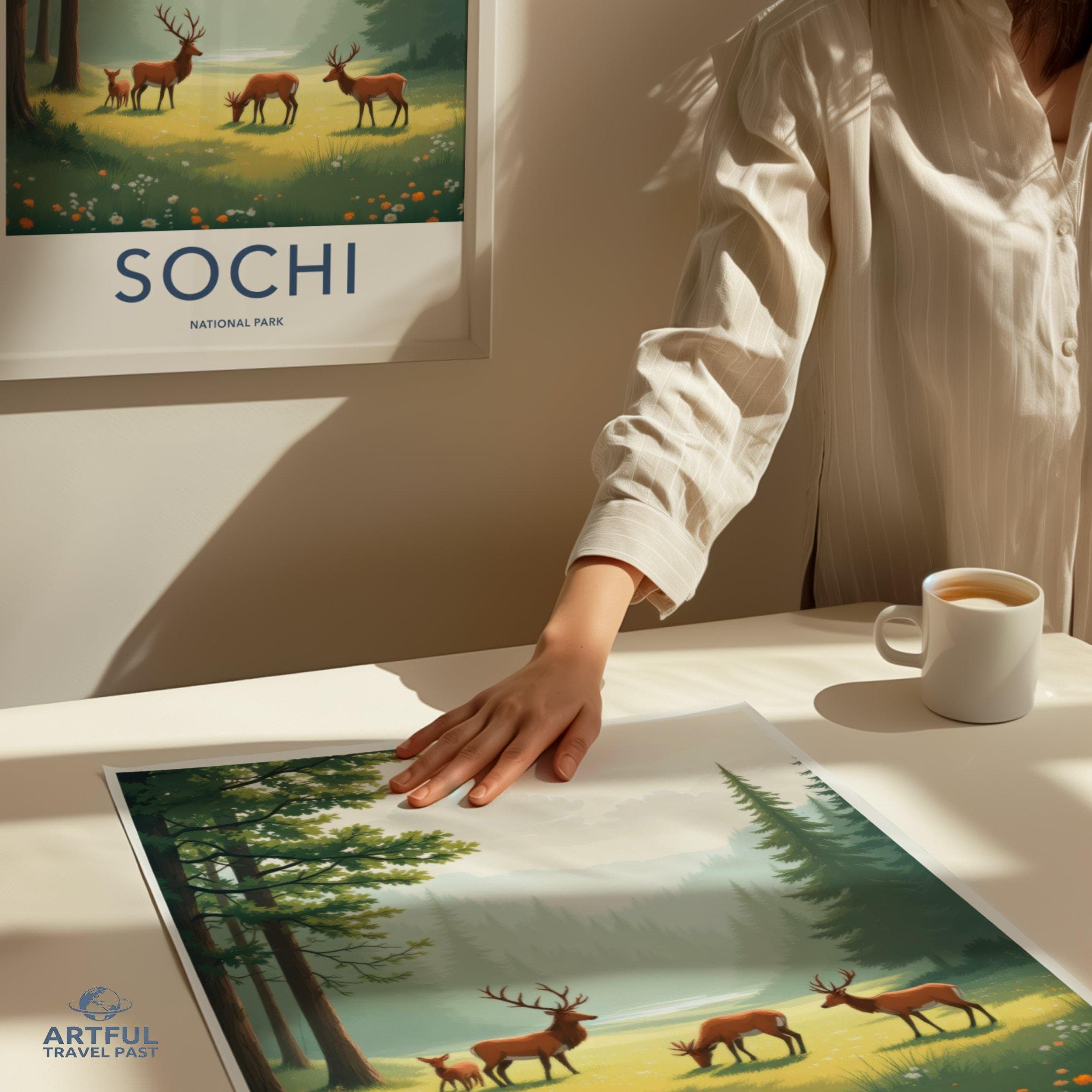 Sochi National Park Poster | Russia Wall Art