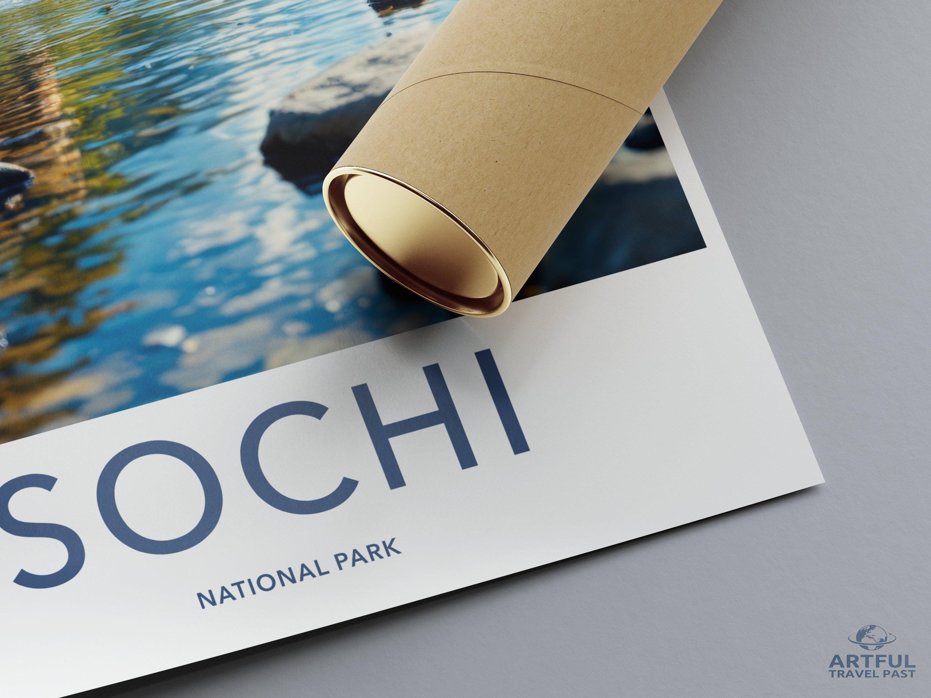 Sochi National Park Poster | Russia Wall Art