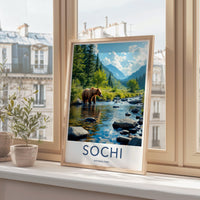 Sochi National Park Poster - Russia Wall Art
