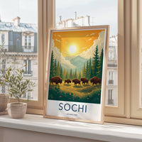Sochi Poster - Russia Wall Art