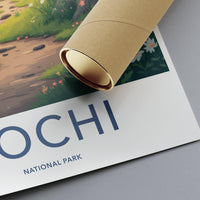 Sochi Russia National Park Poster