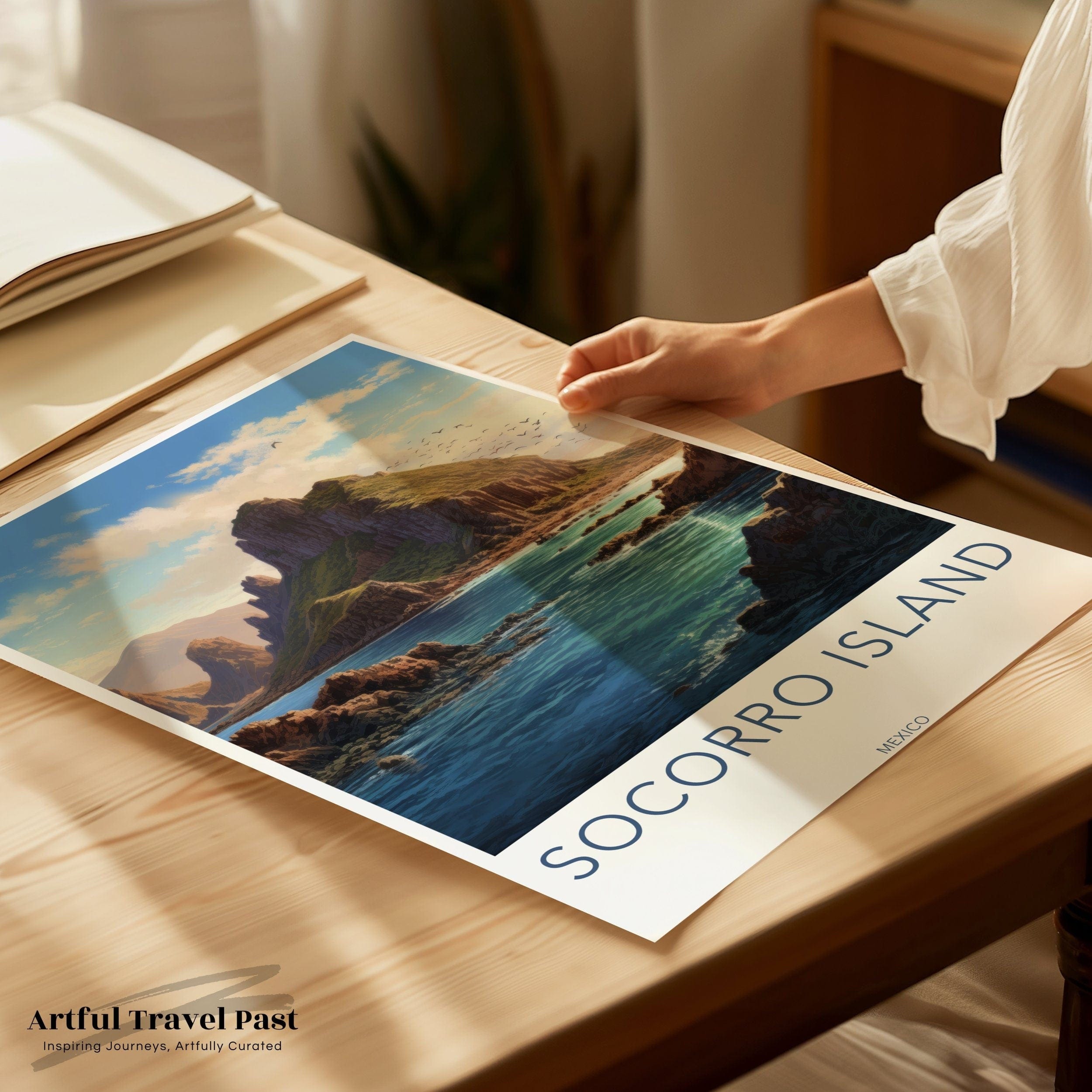 Socorro Island Poster - Mexico Wall Art