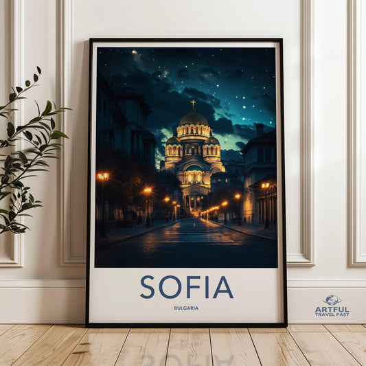 Sofia Bulgaria Poster - Wall Art