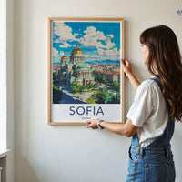 Sofia Bulgaria Poster - Wall Art