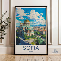 Sofia Bulgaria Poster - Wall Art