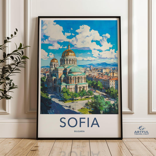 Sofia Bulgaria Poster - Wall Art