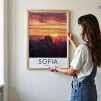 Sofia Bulgaria Poster - Wall Art