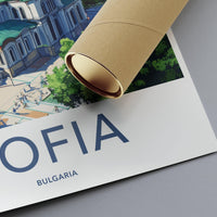 Sofia Poster - Bulgaria Wall Art