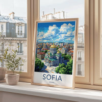 Sofia Poster - Bulgaria Wall Art