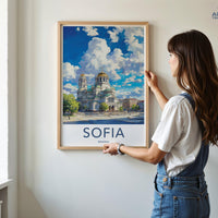 Sofia Poster - Bulgaria Wall Art