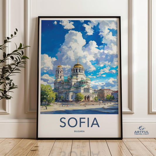 Sofia Poster - Bulgaria Wall Art