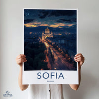 Sofia Poster - Bulgaria Wall Art