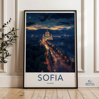 Sofia Poster - Bulgaria Wall Art
