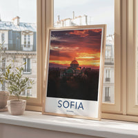 Sofia Poster | Bulgaria Wall Art | Europe Decor