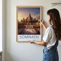 Somnath Poster - India Wall Art