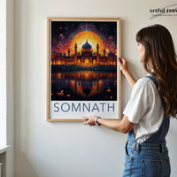Somnath Poster - India Wall Art
