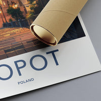 Sopot Poster - Poland Wall Art