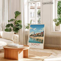 Sopot Poster - Poland Wall Art