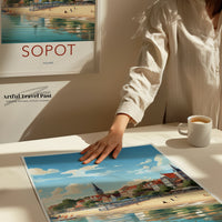 Sopot Poster - Poland Wall Art