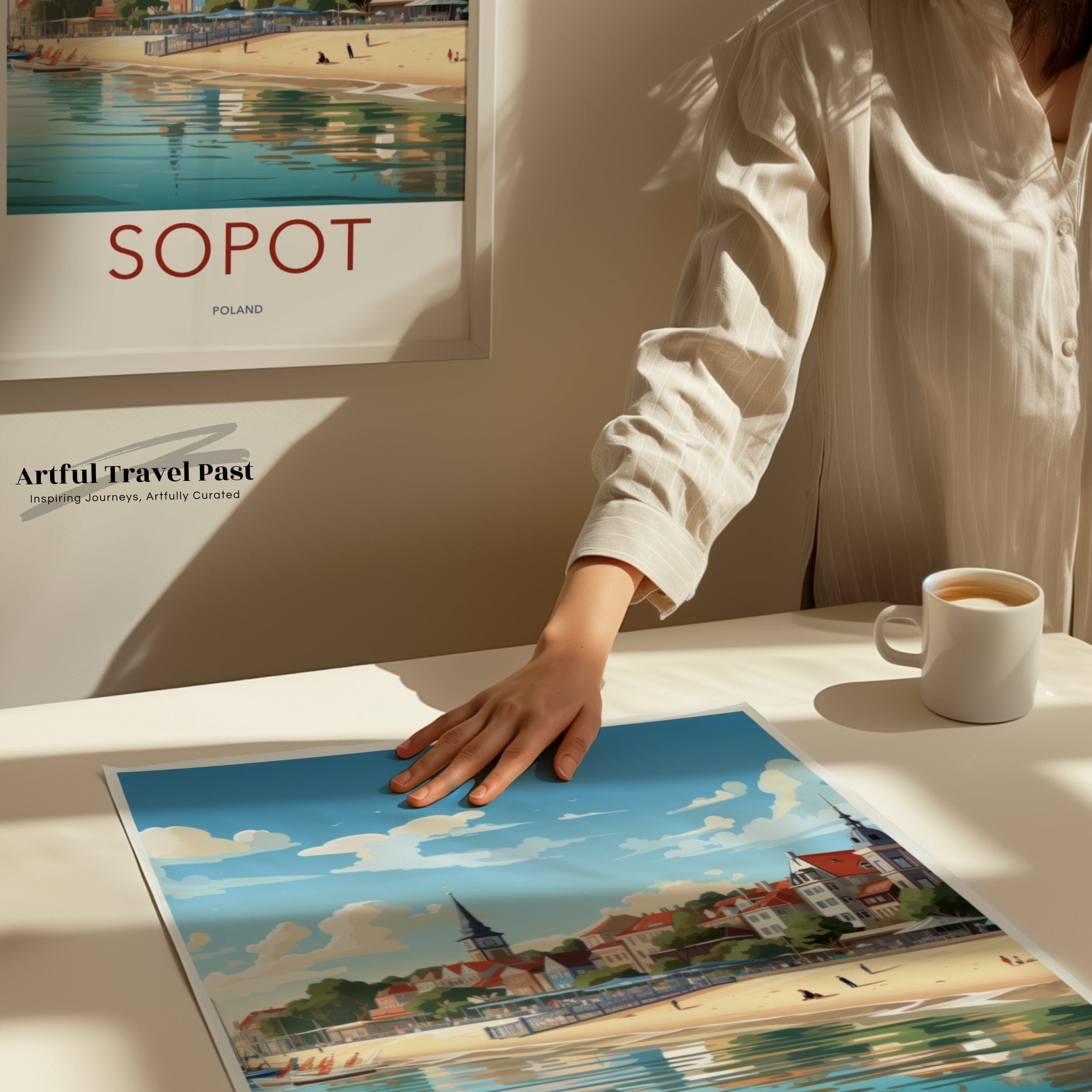 Sopot Poster - Poland Wall Art