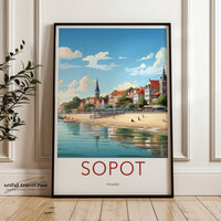 Sopot Poster - Poland Wall Art
