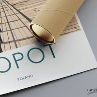 Sopot Poster - Poland Wall Art