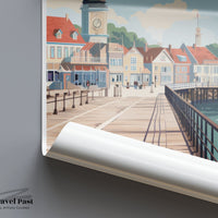 Sopot Poster | Poland Wall Art | Eastern Europe Decor