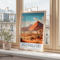 Sossusvlei Dunes Poster | Namibia Wall Art