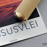 Sossusvlei Poster - Namibia Wall Art