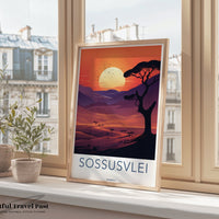 Sossusvlei Poster - Namibia Wall Art