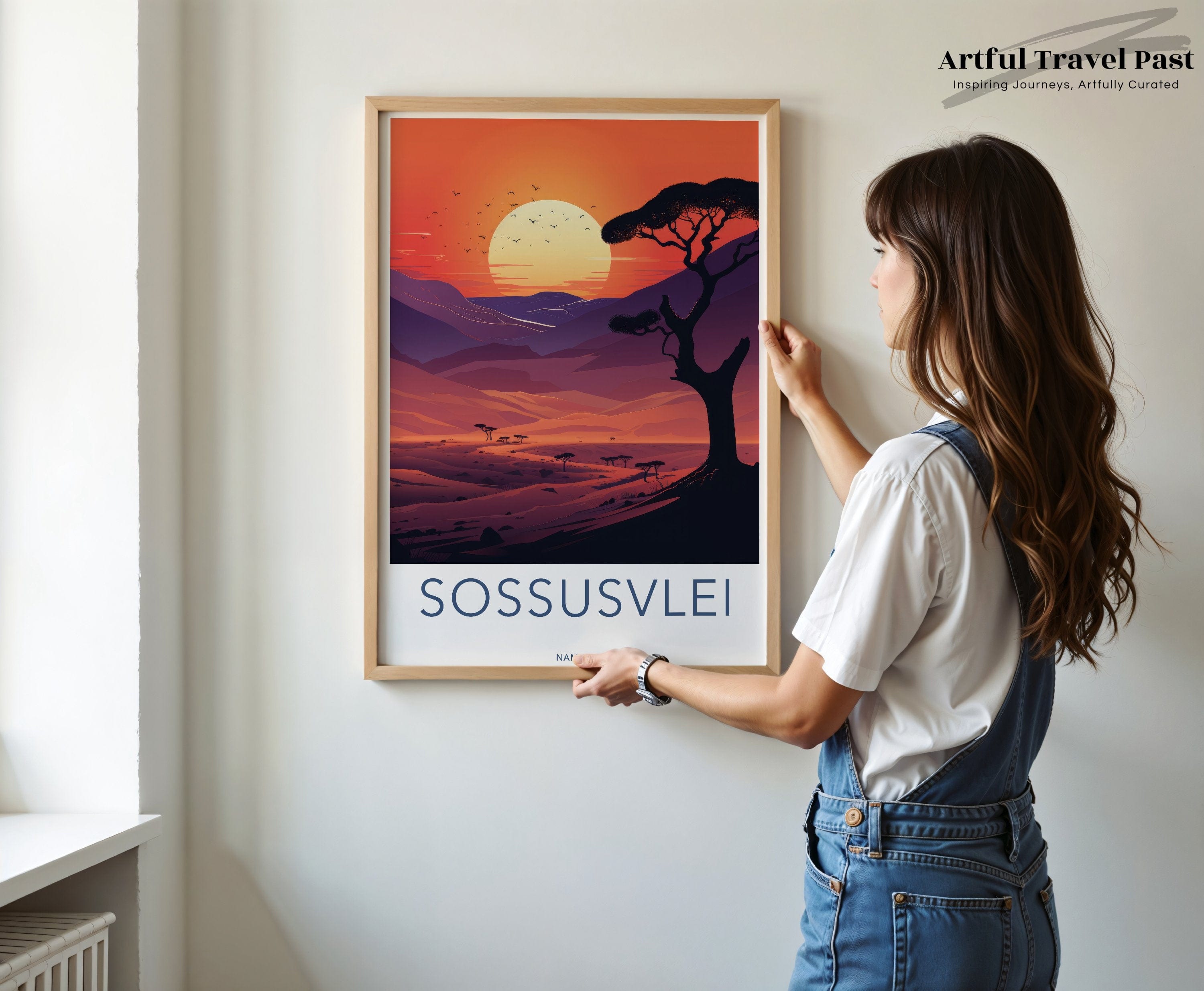 Sossusvlei Poster - Namibia Wall Art