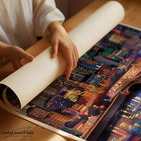 South Yarra Poster | Melbourne City | Australia Wall Art